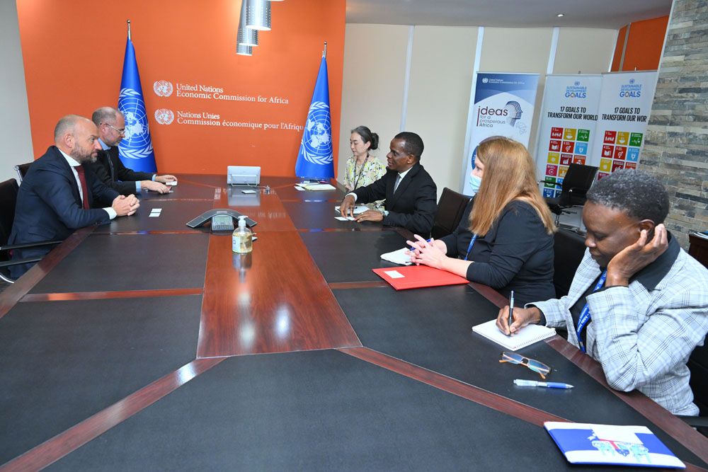 Presentation of Credentials, H.E Ambassador Stian Christensen ,Norway